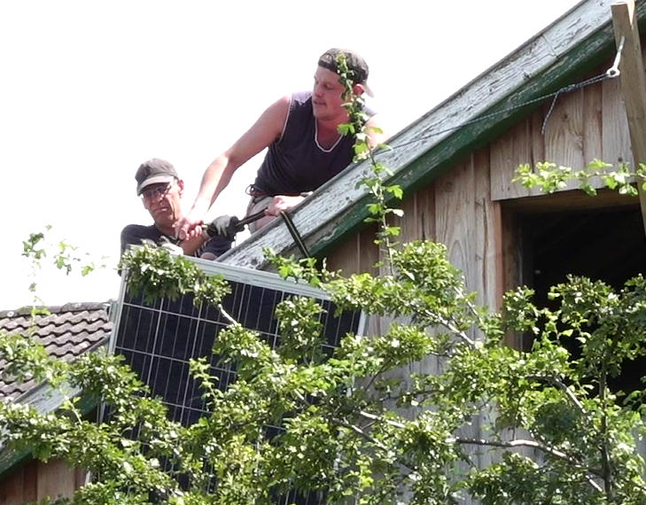 PV Dachinstallation